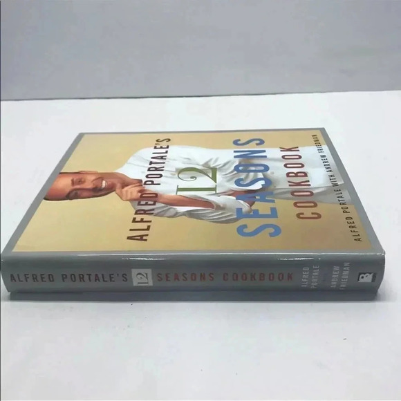*Final Price* 12 Seasons Cookbook - Alfred Portale’s Hardcover Cooking Home Meal - Picture 3 of 3